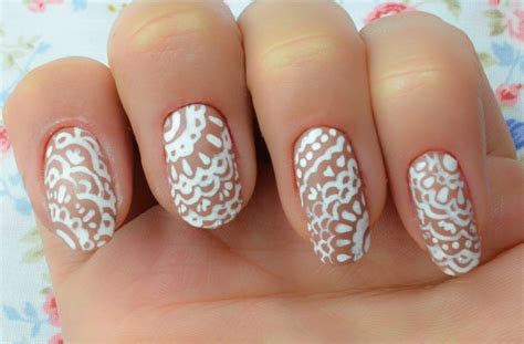 UNHAS DECORADAS NUDE Passo A Passo FOTOS