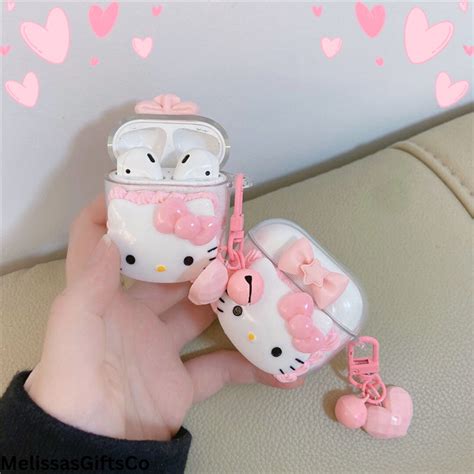 Hello Kitty Airpods Hülle Süße Sanrio Airpods Hülle Hello Etsy Schweiz