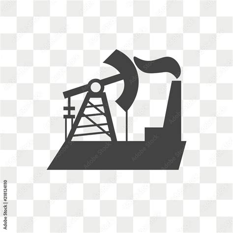 Fossil Fuels Vector Icon Isolated On Transparent Background Fossil