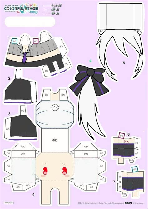 Paper Art Craft Paper Craft Projects Paper Crafts Haku Vocaloid