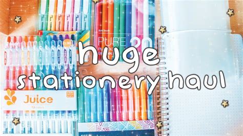 Huge Stationery Haul Giveaway Youtube