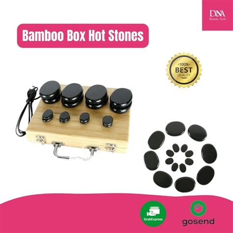 Jual Dna Hot Stone Massage Terapi Batu Pijat Spa Therapy Heating Box Shopee Indonesia