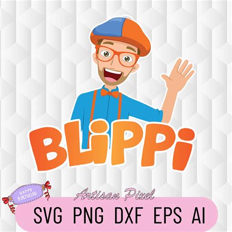 Blippi Svg Blippi Svg For Cricut Blippi Svg Bundle Layered Etsy Hong