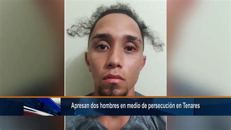 Apresan dos hombres en medio de persecución en Tenares YouTube