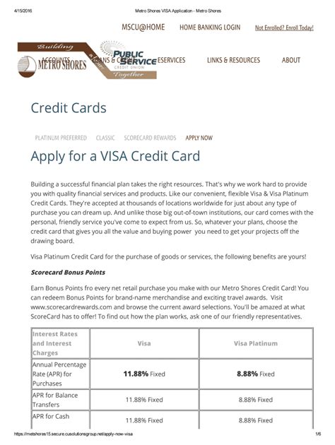 Fillable Online Files Consumerfinance Credit Cards Apply For A VISA