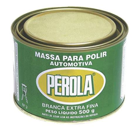 MASSA DE POLIR N2 500G PEROLA Distribuidora Grande Rio Produtos