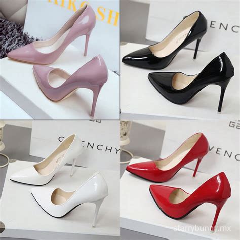 Tacones De Aguja Sexy De Moda Tacones Altos De Mujer Shopee México