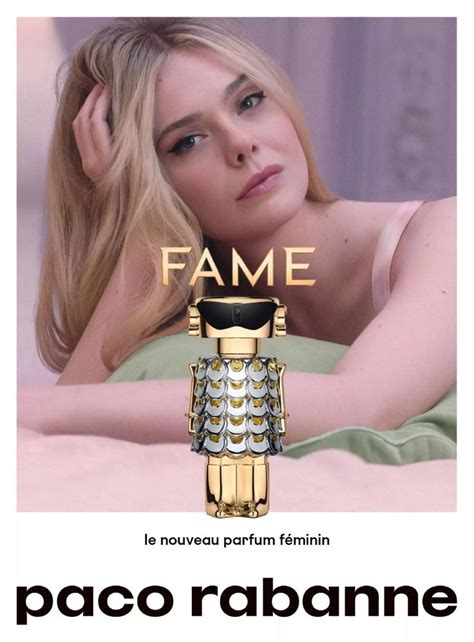 Elle Fanning | Celebrity advertising, Feminine fragrance, Paco rabanne