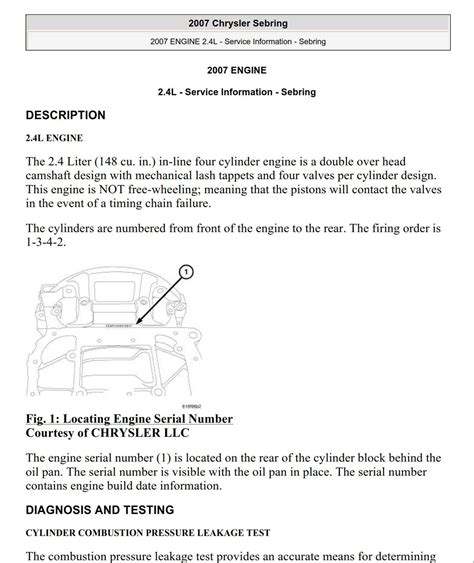 Chrysler Dodge 2002 Stratus 2002 Sebring Workshop Repair Service Manual 10102 Quality 5