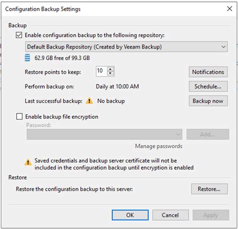 How To Migrate Veeam Backup And Replication 10a Server From Windows