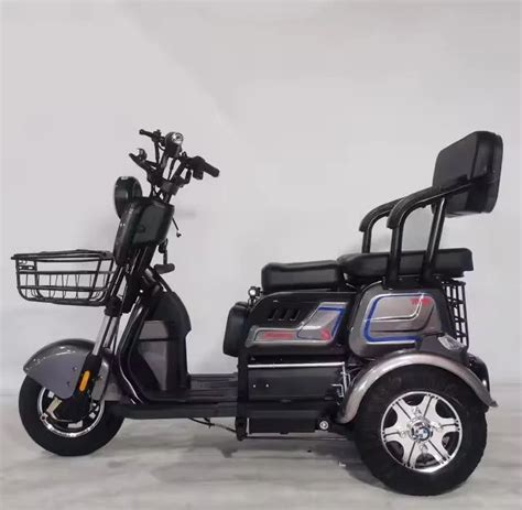 2024 Adult Electric Tricycle 600w Motor 3 Wheel Electric Scooter For