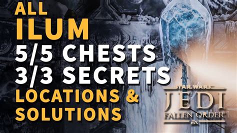 Ilum Chests Secrets All Locations Star Wars Jedi Fallen Order Youtube