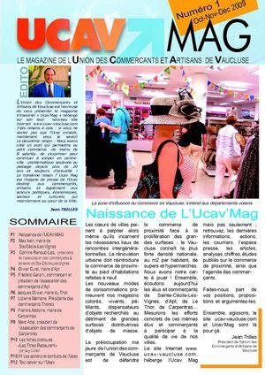 Calam O Le Magazine De L Ucav Union Des Commer Ants Et Artisans De