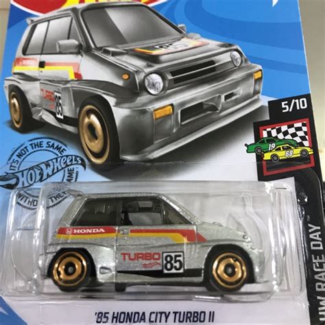 Jual Hot Wheels Honda City Turbo II Silver Shopee Indonesia