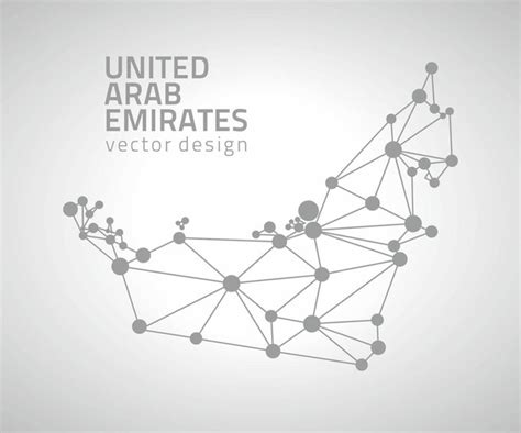 Dubai Mapa Free Stock Vectors