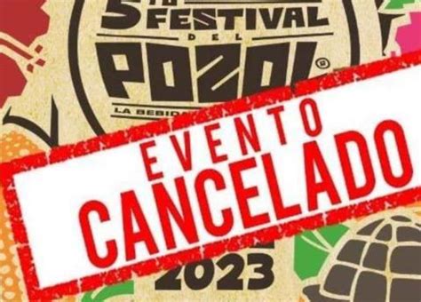 Por Falta De Permisos Cancelan Festival Del Pozol