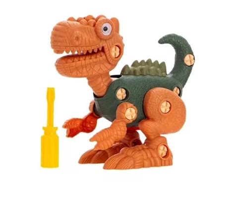 Dinossauro Boneco Monta Desmonta Brinquedo Criança Diversão