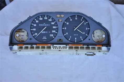 BMW VDO E30 Factory Instrument Gauge Cluster Tach Speedo Cluster Board