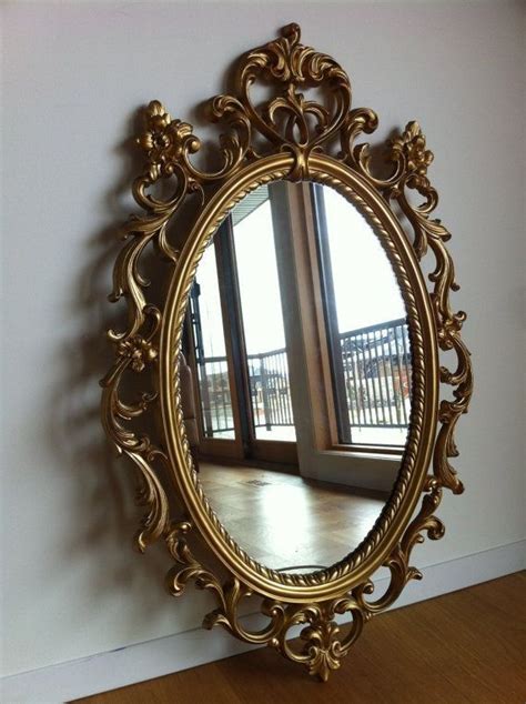 Pin By Elyse McBride On Dream Home Gold Ornate Mirror Grey Home