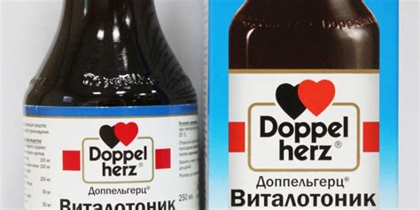 "Виталотоник", "Доппельгерц": отзывы врачей
