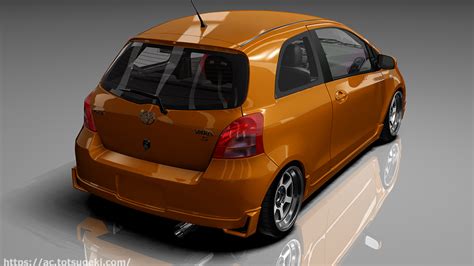 【assetto Corsa】トヨタ Vitz ヴィッツ 2010（欧州・北米仕様）tuned Toyota Yaris 2010