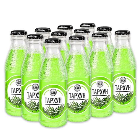Лимонад Star Bar вкус Тархун (Стар Бар) 175мл х 12шт (стекло) - купить ...