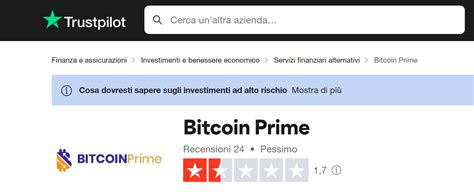 Bitcoin Prime Truffa O Funziona Opinioni E Recensione 2024