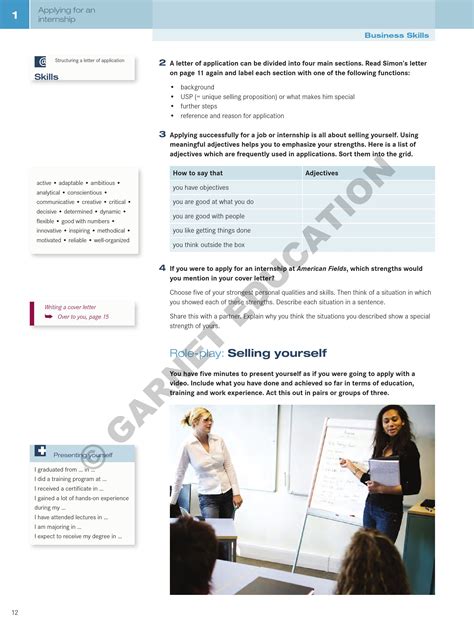 Career Express Job Applications B2 Kursbuch Mit C 6