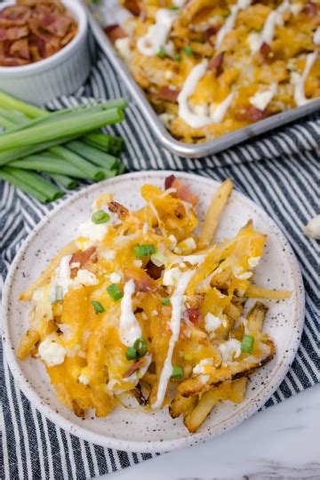 Loaded Bacon Cheese Fries With Ranch Devour Dinner