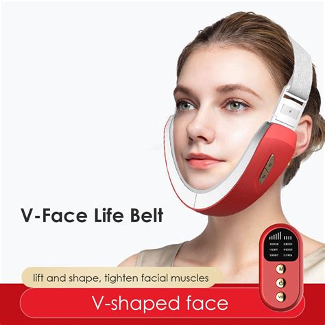 Face Lift Electric V Shaping Massager Ems Facial Massager Intelligent