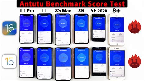 IOS 16 Vs IOS 15 Antutu Benchmark Test On IPhone 11 Pro Vs 11 Vs XS Max