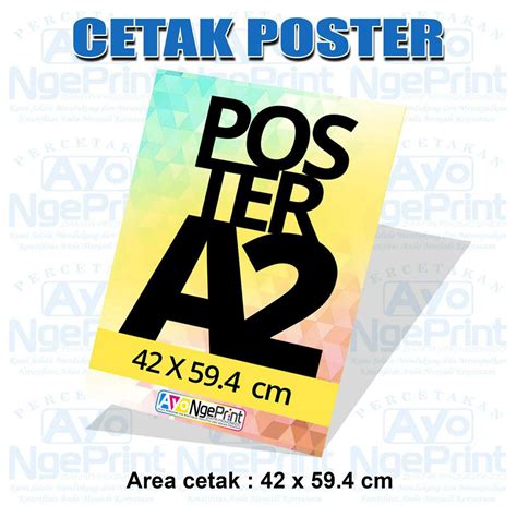 Jual Cetak Kertas Poster Foto Foto Ploter Denah Uk A2 42x594