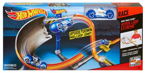 Hot Wheels Moto Track Stars Hyper Loop Extreme Track Set Shop Hot Wheels Cars Trucks