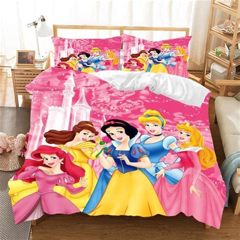 Mcx Parure De Lit Motif Dessins Anim S Disney Blanche Neige Housse