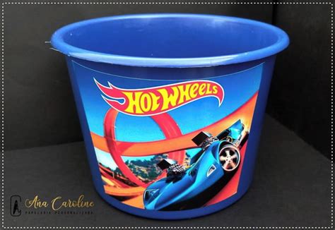 Balde Hot Wheels Elo Produtos Especiais