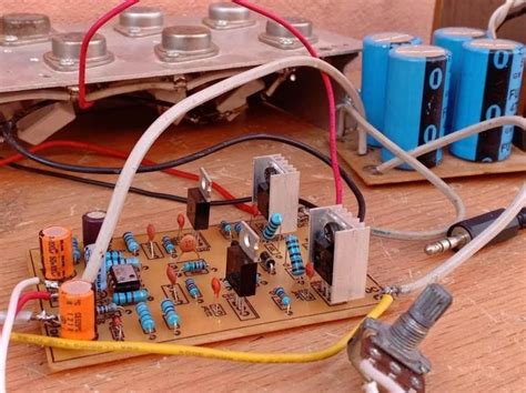 Como Fazer Um Amplificador De W Usando O Circuito Ic Tl Em Casa