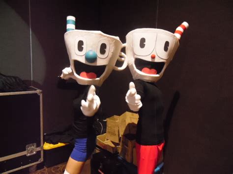 Cuphead and Mugman Cosplay. by brandonale on DeviantArt