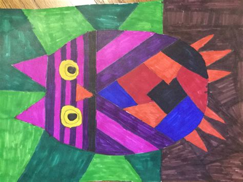 Easy Cubism Art For Kids