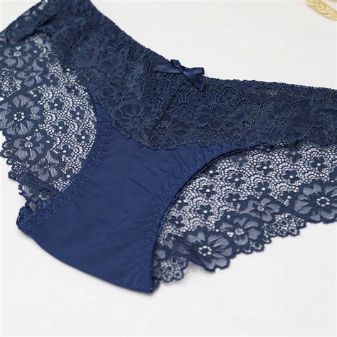 Трусы женские слипы с кружевом MilanKo 6212