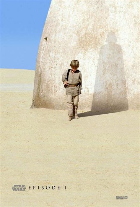 In The Poster Of Star Wars Episode I The Phantom Menace Anakin