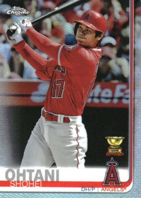 Shohei Ohtani Topps Chrome Refractor Batting Price Guide