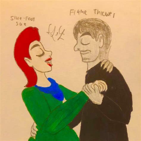Flame Thrower and Slue-Foot Sue dancing by LugiaLover249 on DeviantArt