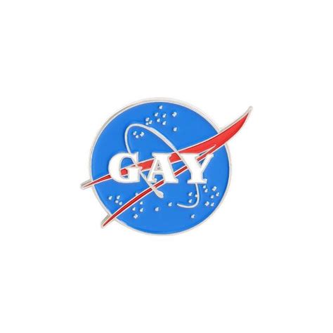 NASA Academy Gay Enamel Pin Distinct Pins