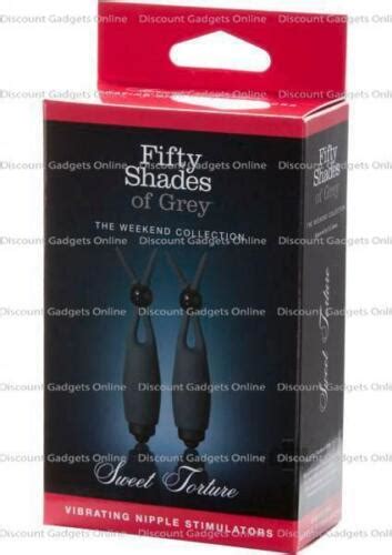 Fifty Shades Of Grey Sweet Torture Vibe Nipple Clamps Vibrating