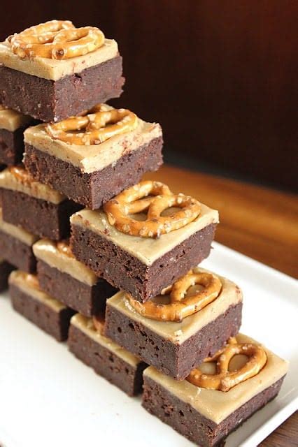 Guinness Brownies with Butterscotch Fudge - The Little Epicurean