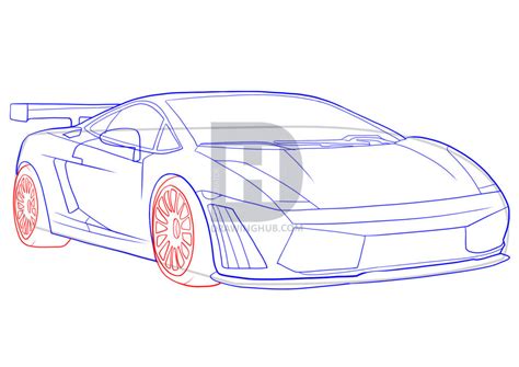 Lambo Drawing at PaintingValley.com | Explore collection of Lambo Drawing