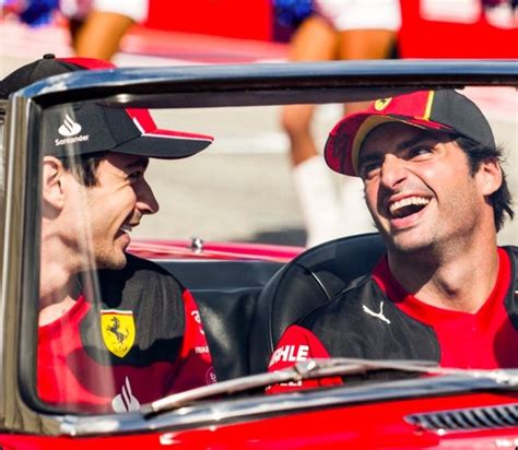 Carlos Sainz and Charles Leclerc US GP 2023 Charlos C² en 2024