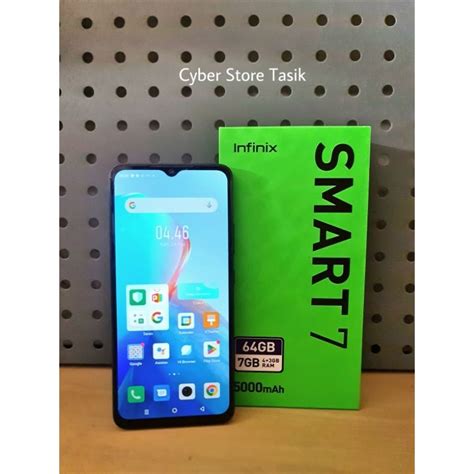 Jual INFINIX SMART 7 4+3/64 FULLSET | Shopee Indonesia