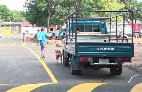 Inauguran Calles Para El Pueblo En El Barrio Laureano Mairena Managua