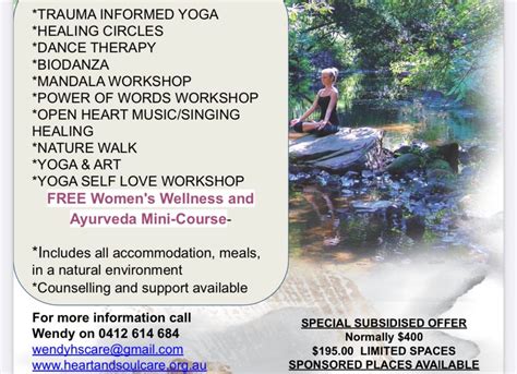 Trauma Healing Retreat For Women